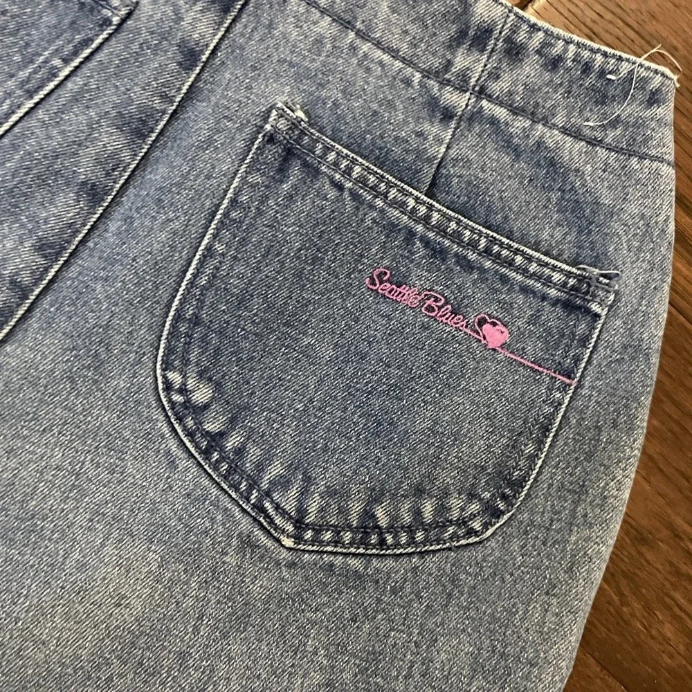 Vintage Seattle Blues‎ 70s 80s High Rise Mom Jeans Size 11 Women's Denim